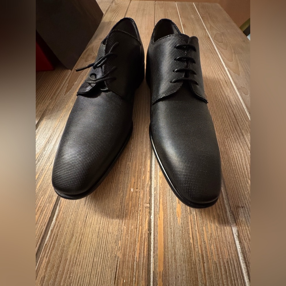 NIB Hugo Boss Lisbon Derby  Genuine Leather Shoe Size 11